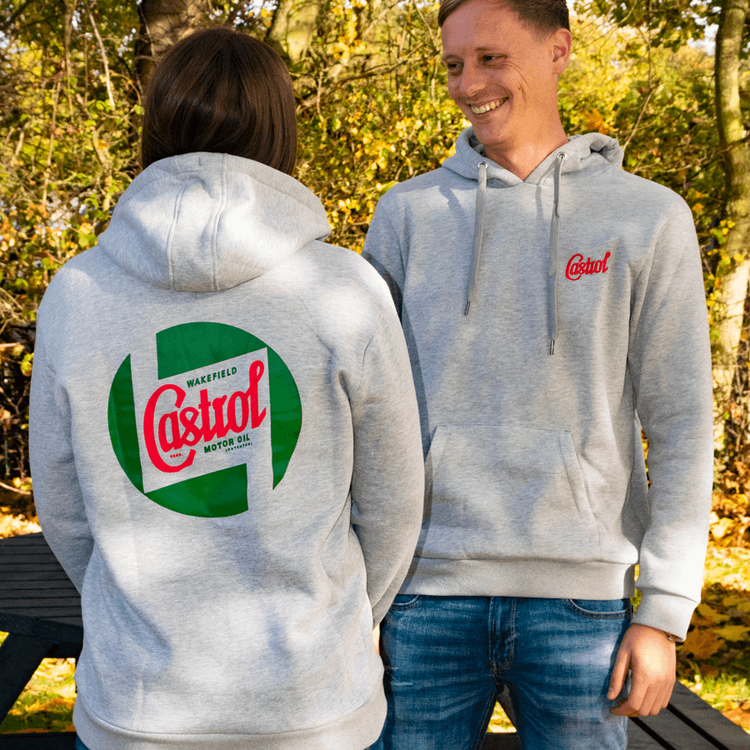 Castrol Classic Hoodie Grey