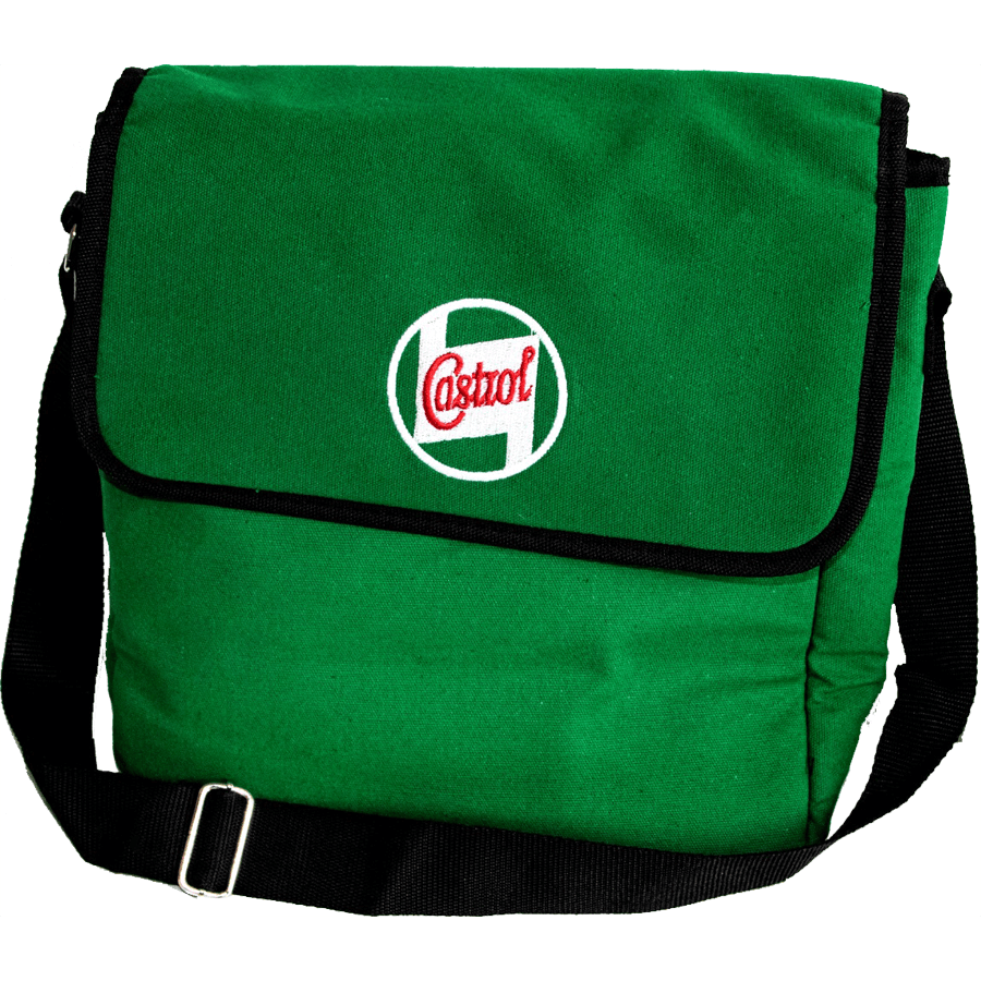 Castrol Rfk Racing Bags Castrol Classic Padded Shoulder Bag – Castrol Classic Oils USA